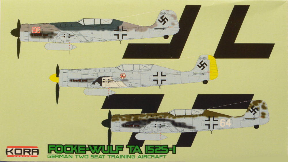 1/72 Focke-Wulf Ta 152S-1 German two-seat trainer