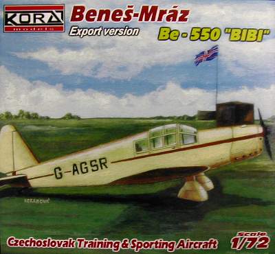 1/72 Benes Mraz Be-550 Bibi Export