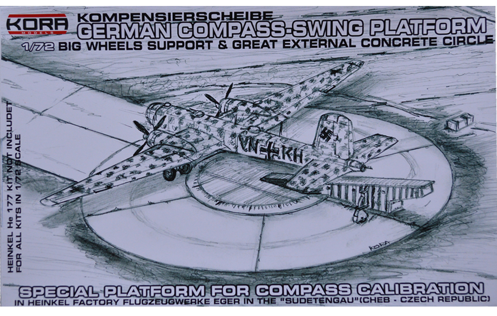 1/72 German Compass-Swing Platform (for He 177)