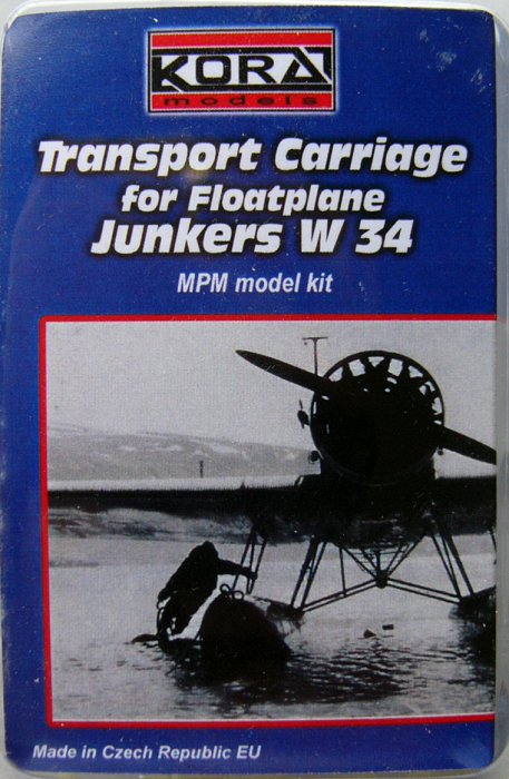 1/72 Transport Carriage for Junkers W 34  (MPM)