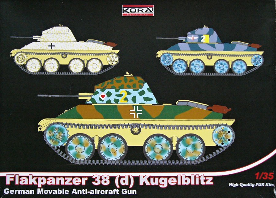 1/35 Flakpanzer 38 (d) Kugelblitz German AA Gun