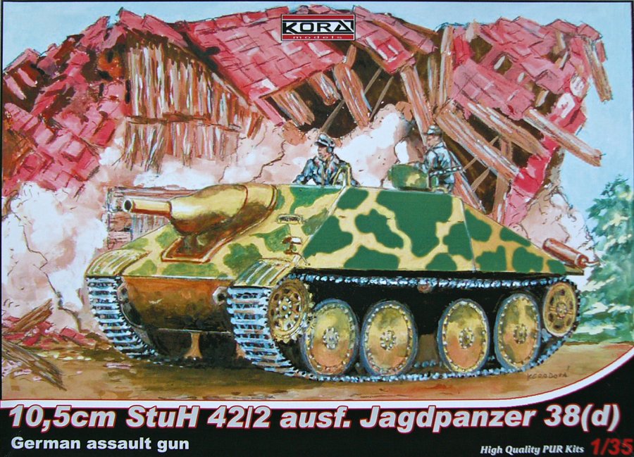 1/35 10,5cm StuH 42/2 ausf. Jagdpanzer 38(d)