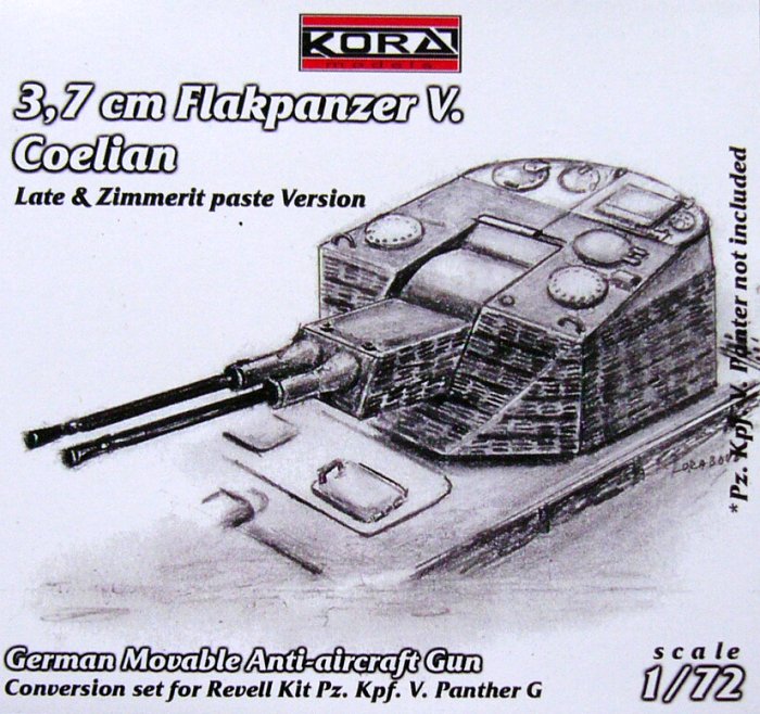 1/72 3,7cm Flakpanzer V. Coelian Conv.Set (REV)