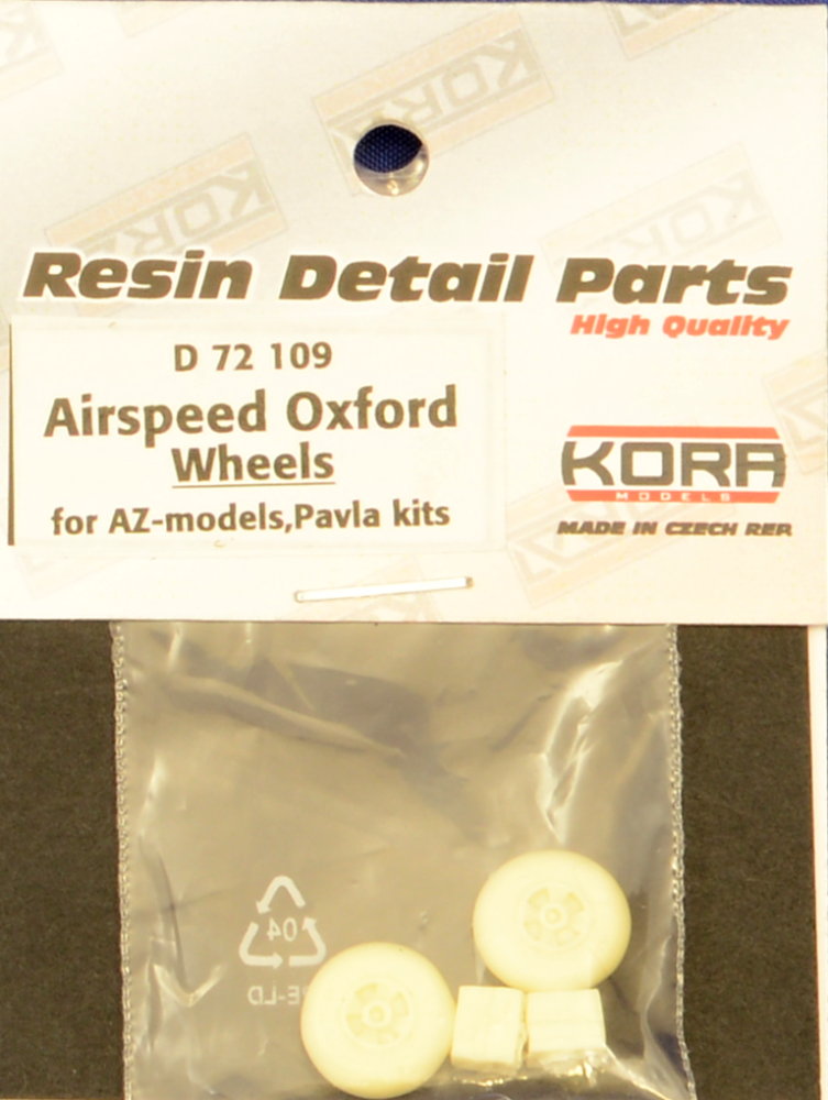 1/72 Wheels for Airspeed Oxford (AZ MODEL/PAVLA)