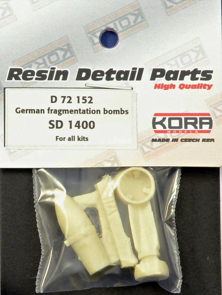 1/72 German fragmentation bomb SD 1400