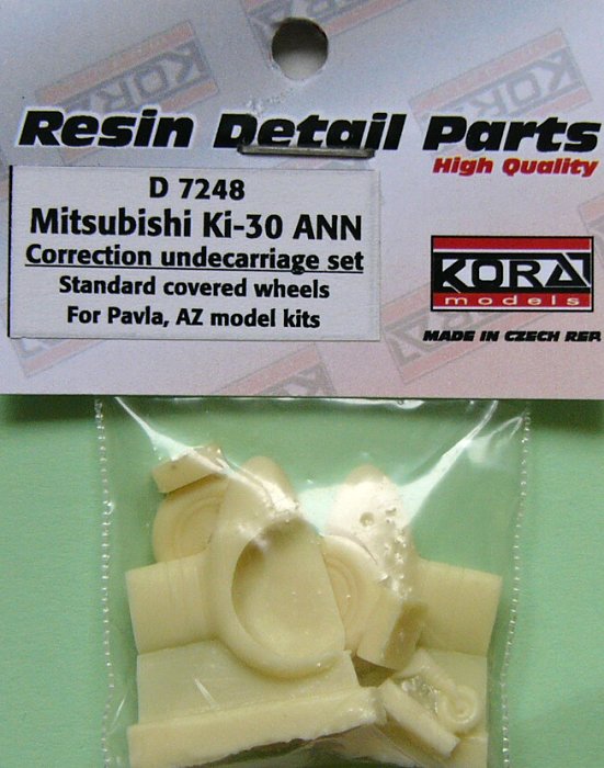 1/72 Mitsubishi Ki-30 ANN std.covered wheels (AZ)