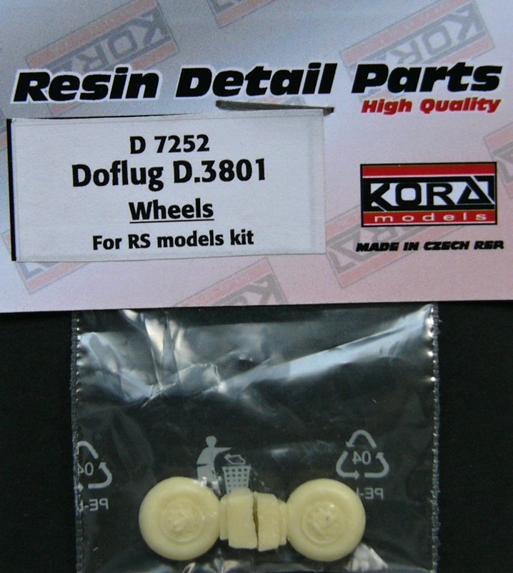 1/72 Wheels for Doflug D.3801 (RSMOD)