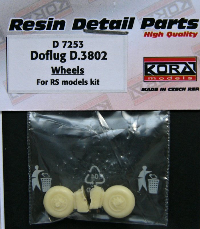 1/72 Wheels for Doflug D.3802 (RSMOD)