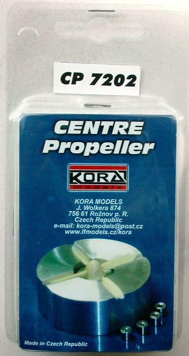 1/72 Centre Propeller (4-blades)