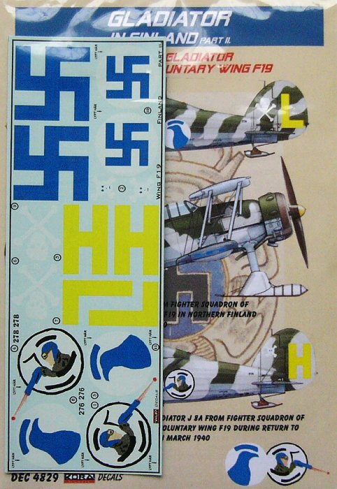 1/48 Decals Gl. Gladiator in Finland (Part II.)