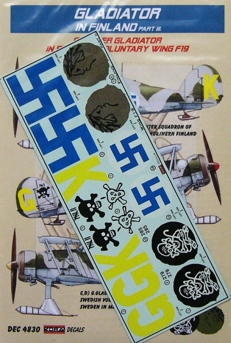 1/48 Decals Gl. Gladiator in Finland (Part III.)