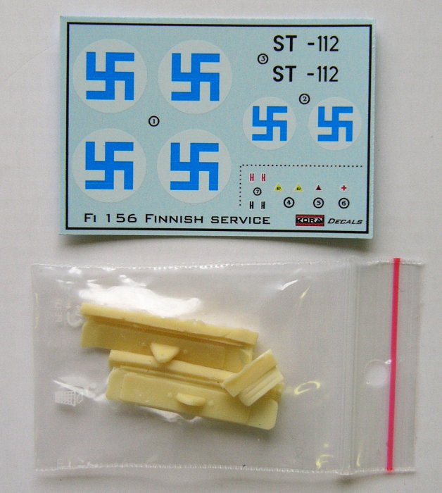 1/72 Decals Fi 156 Storch (Finnish service)