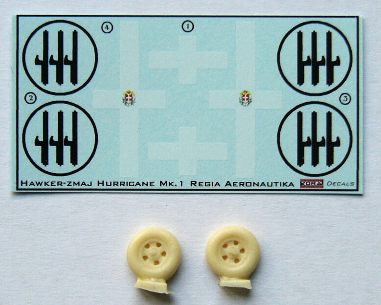 1/72 Decals H.Hurricane Mk.I (Regia Aeronautica)