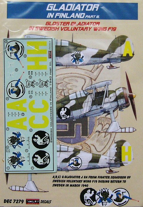 1/72 Decals Gl. Gladiator in Finland (Part III.)