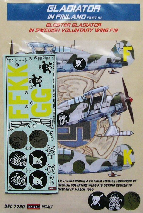 1/72 Decals Gl. Gladiator in Finland (Part IV.)