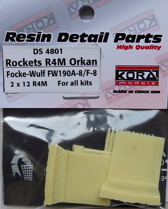 1/48 Rockets R4M Orkan FW 190A-8/F-8 (2x 12 pcs.)