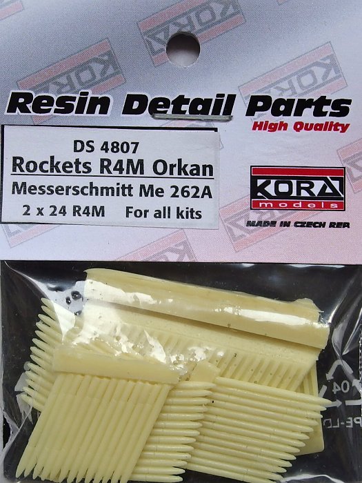 1/48 Rockets R4M Orkan Me 262A (2x 24 pcs.)