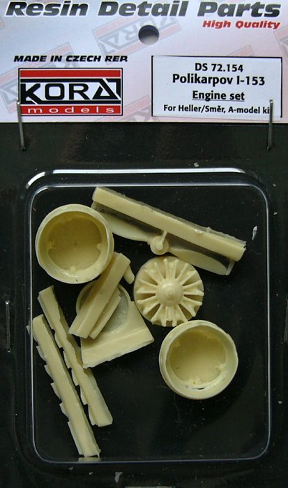 1/72 Polikarpov I-153 Engine set (HEL/SMER/AMOD)