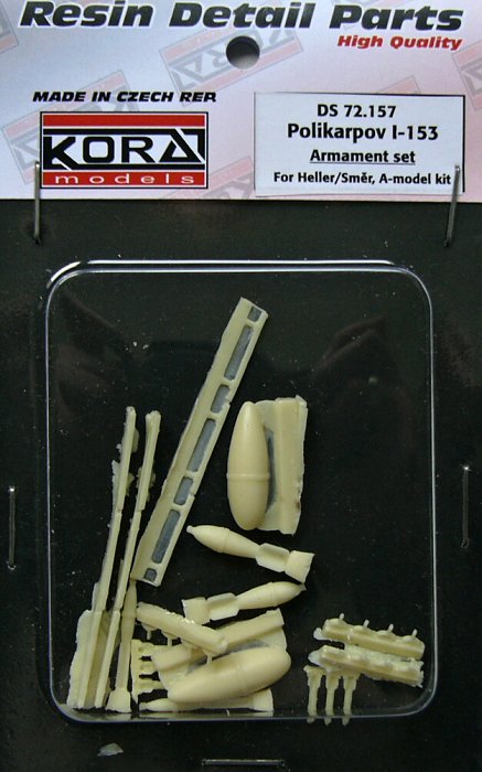 1/72 Polikarpov I-153 Armament set (HEL/SMER/AMOD)