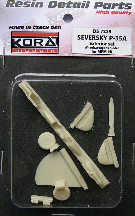 1/72 Seversky P-35A Exterior Set (MPM)