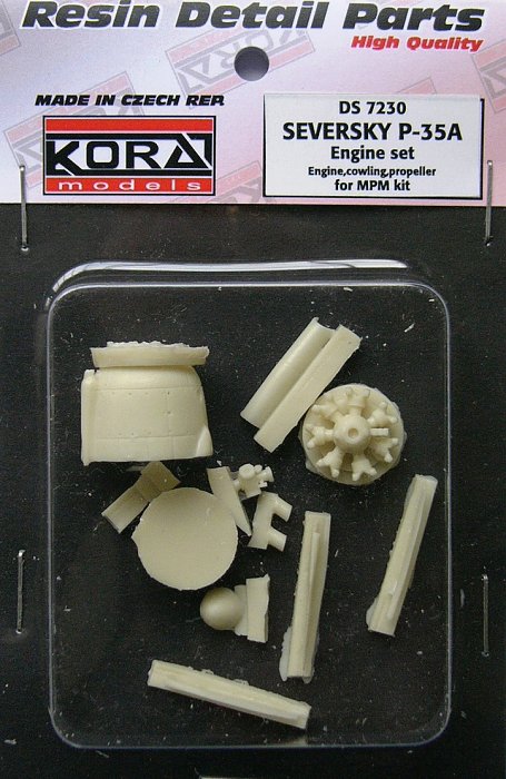 1/72 Seversky P-35A Engine Set (MPM)