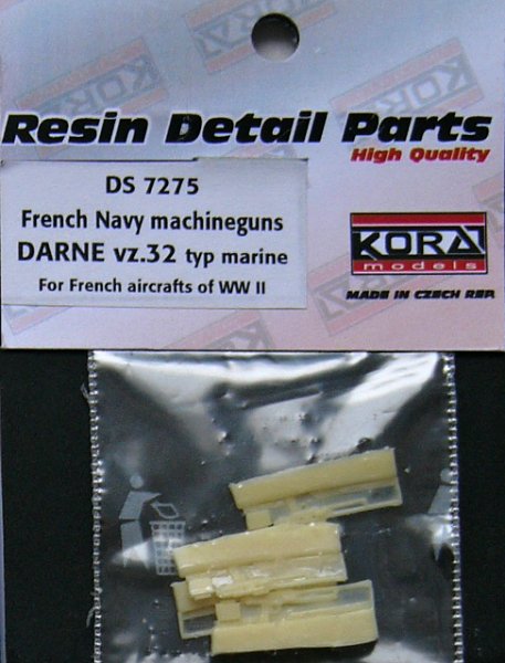 1/72 French Navy machineguns DARNE vz.32 (WWII)