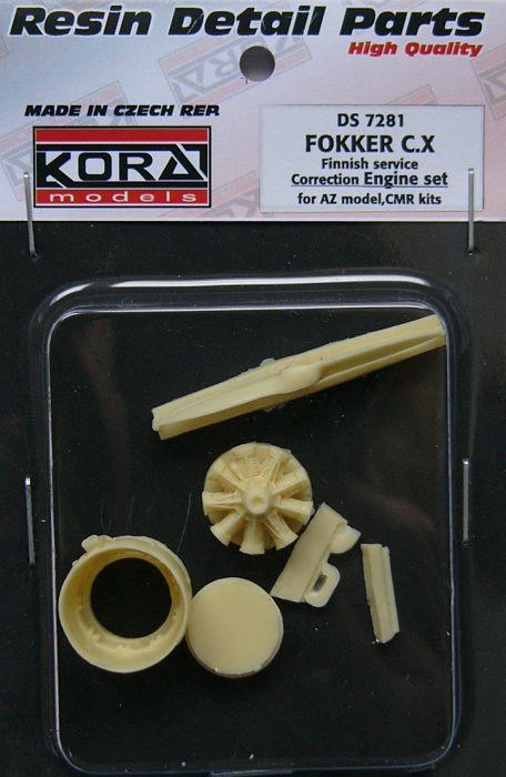 1/72 Fokker C.X Finnish service Engine Set (CMR)