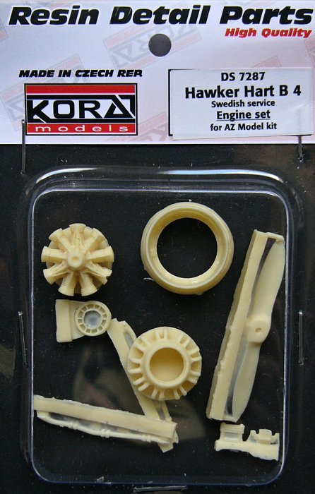 1/72 Hawker Hart B4 Swedish - Engine Set (AZ)