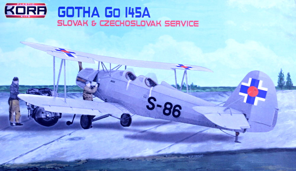 1/72 Gotha Go 145A Slovak&Czechoslovak (4x camo)