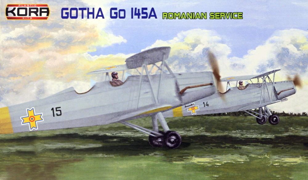 1/72 Gotha Go 145A Romanian Service (5x camo)