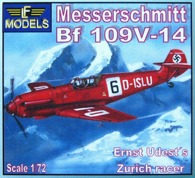 1/72 Messerschmit Bf 109V-14 (Zurich Racer)