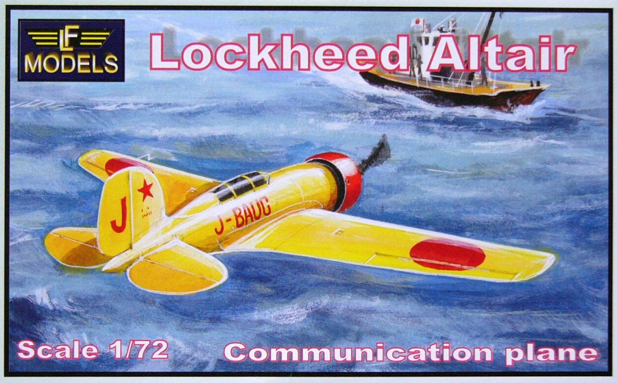 1/72 Lockheed Altair Japanese Communication plane