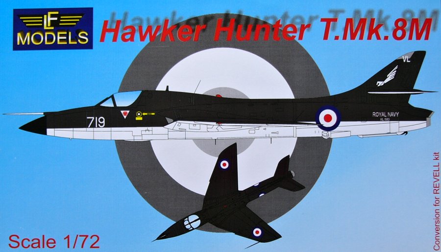 1/72 Hawker Hunter T.Mk.8M (Conv.Set for REVELL)