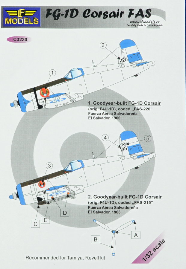 1/32 Decals FG-1D Corsair FAS(TAM/REV)