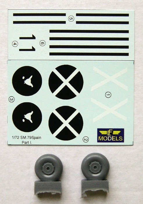 1/72 Decals for SM.79 in Spain (Part I.)