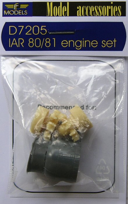 1/72 IAR 80/81 Engine set (PARC, A-MODEL)