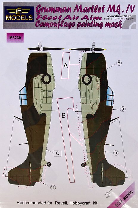 1/32 Mask Grumman Martlet Mk.IV Fleet Air Aim