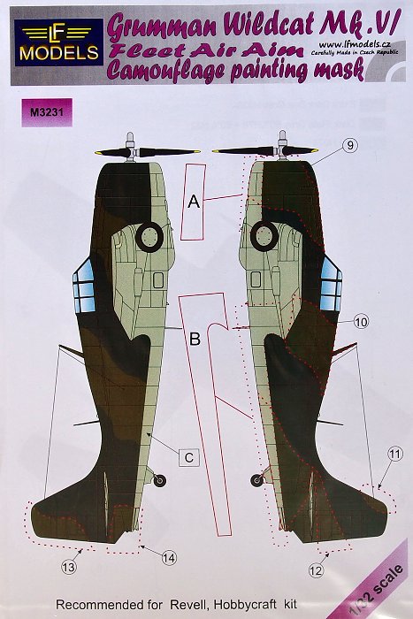 1/32 Mask Grumman Martlet Mk.VI Fleet Air Aim