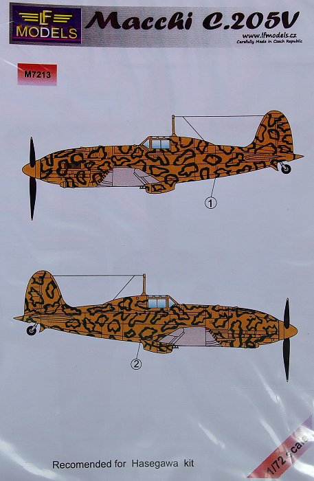 1/72 Mask Macchi C.205V (HAS)