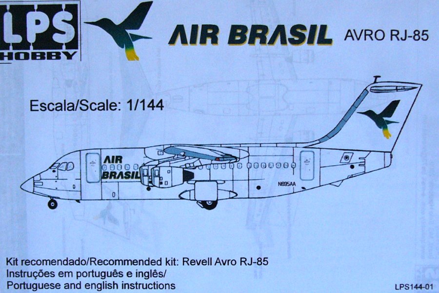 1/144 AVRO RJ-85 Air Brasil (REV)