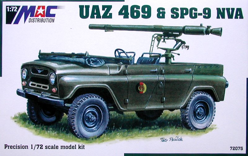 1/72 UAZ-469 & SPG-9 NVA