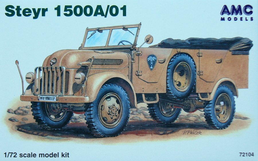 1/72 Steyr 1500/A1 Afrika Korps (re-edition)