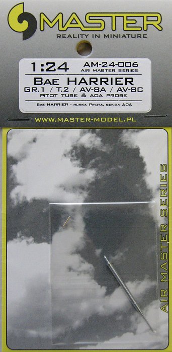 1/24 BAE Harrier GR.1/T.2 Pitot Tube & AOA probe