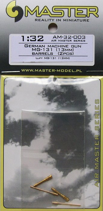 1/32 German aircraft machine gun MG-131 barrels