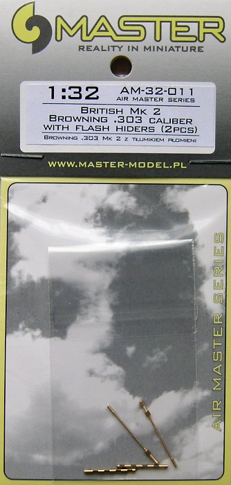 1/32 British Mk 2 Browning (7,7 mm) w/ flash hider