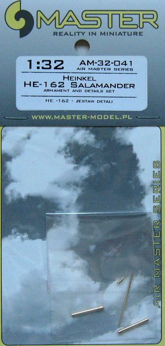 1/32 He-162 Salamander - armament and detail set