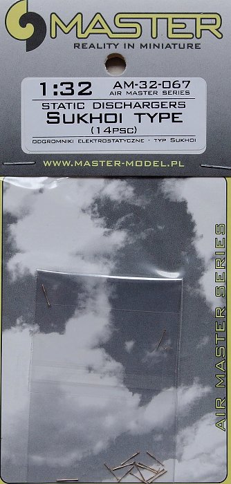 1/32 Static dischargers used on Sukhoi (14 pcs.)