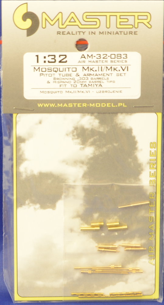 1/32 Mosquito Mk.II/Mk.VI pitot tube&armament set