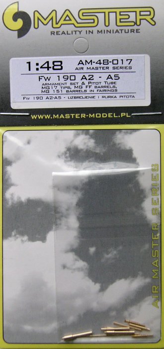 1/48 Fw 190 A2-A5 armament set & pitot tube