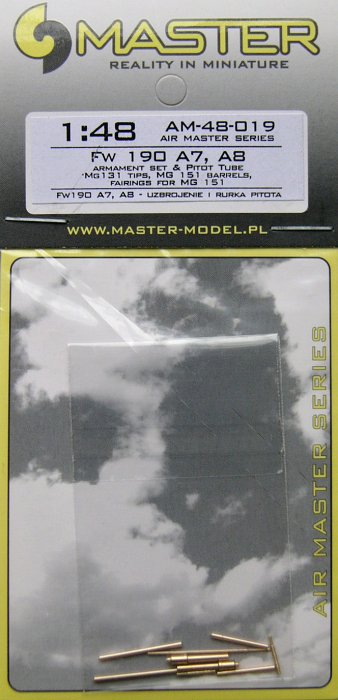 1/48 Fw 190 A7-A8 armament set & pitot tube